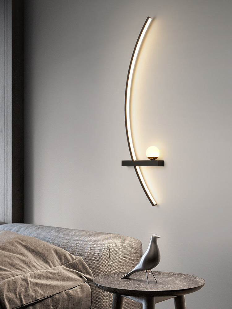 Linea Orb Wall Light