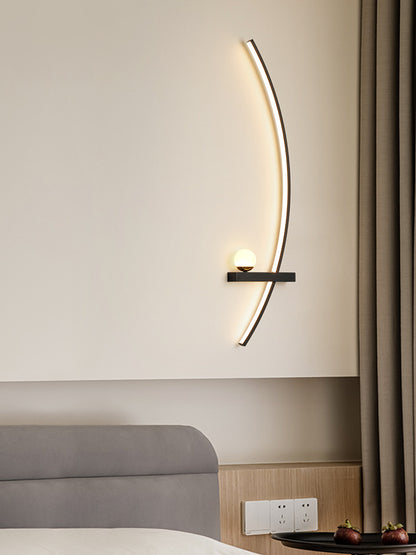 Linea Orb Wall Light