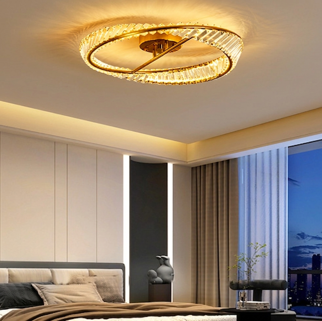 Orion Crystal Ellipse Chandelier