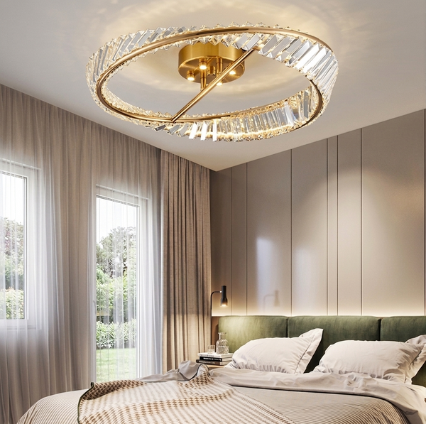 Orion Crystal Ellipse Chandelier