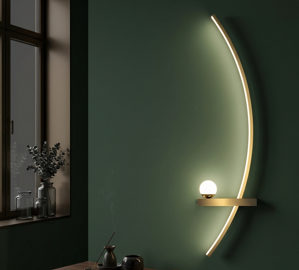Linea Orb Wall Light