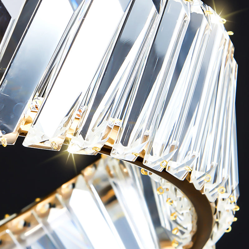 Orion Crystal Ellipse Chandelier