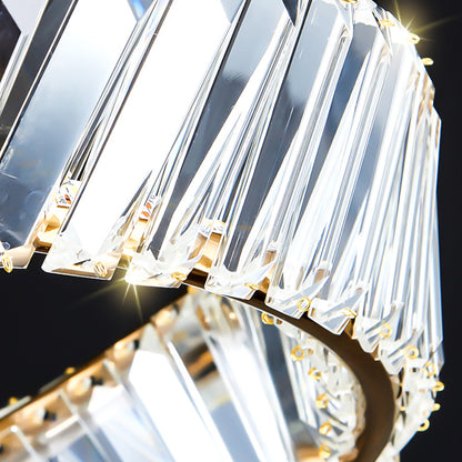 Orion Crystal Ellipse Chandelier