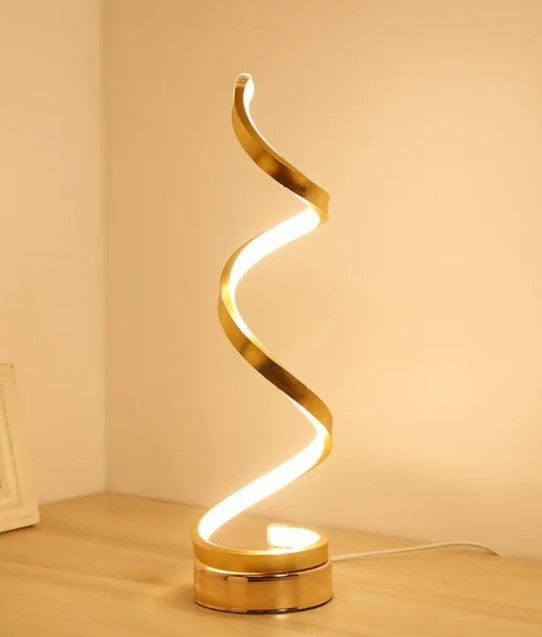 Aura Spiral Table Lamp