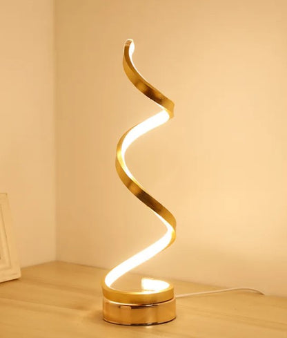 Aura Spiral Table Lamp