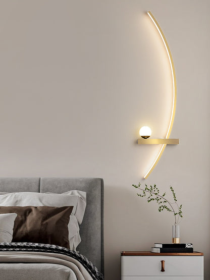 Linea Orb Wall Light